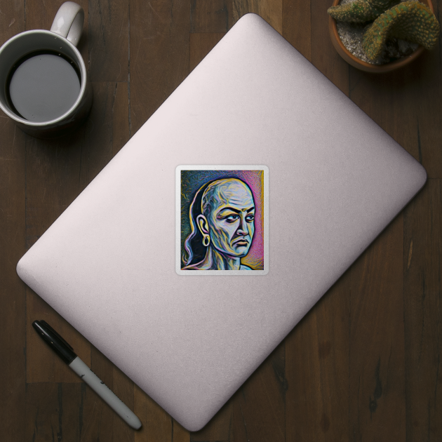 Chanakya Portrait | Chanakya Artwork 10 by JustLit